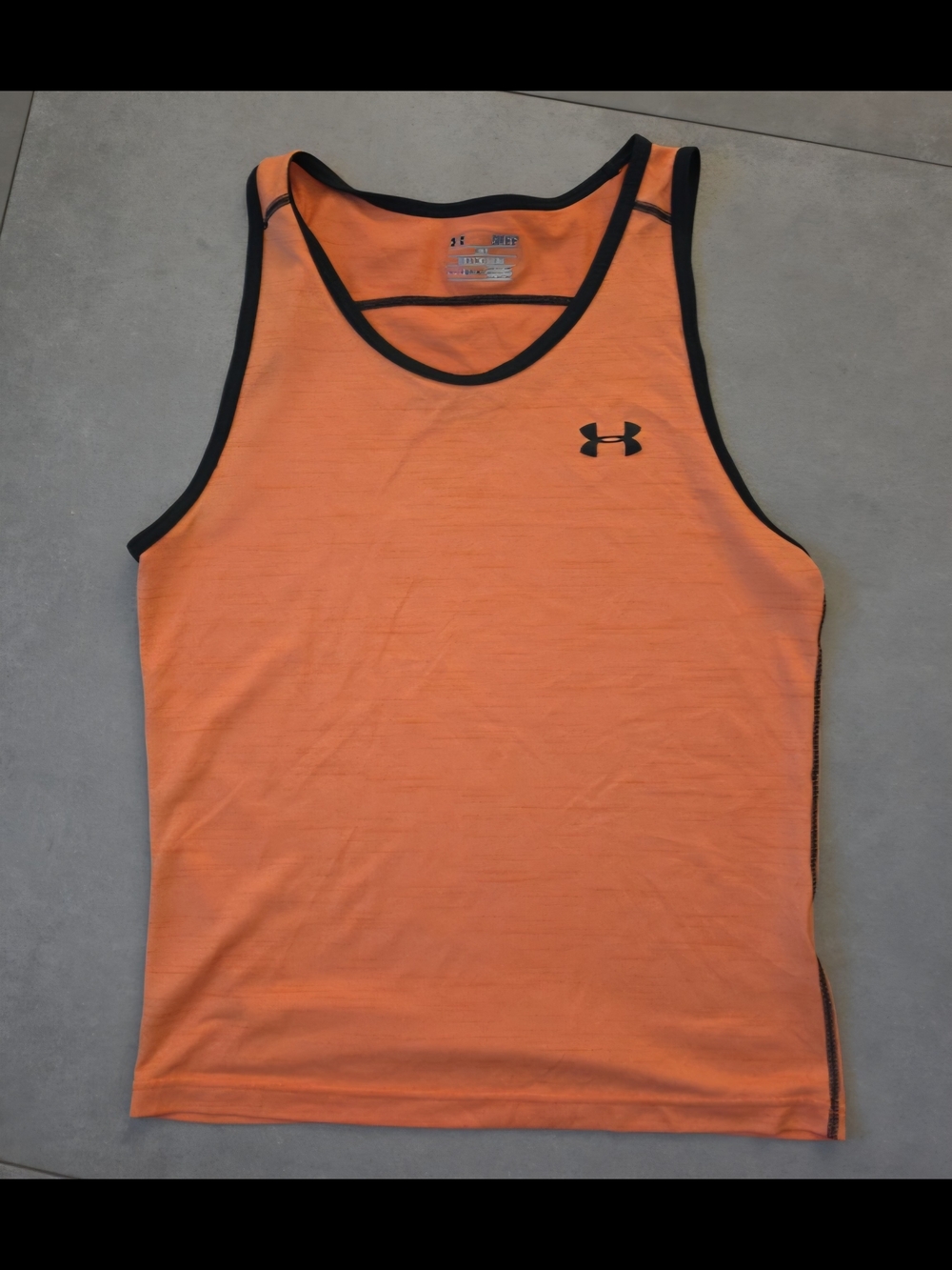 Under Armour Orange Men’s Performance Tank Small